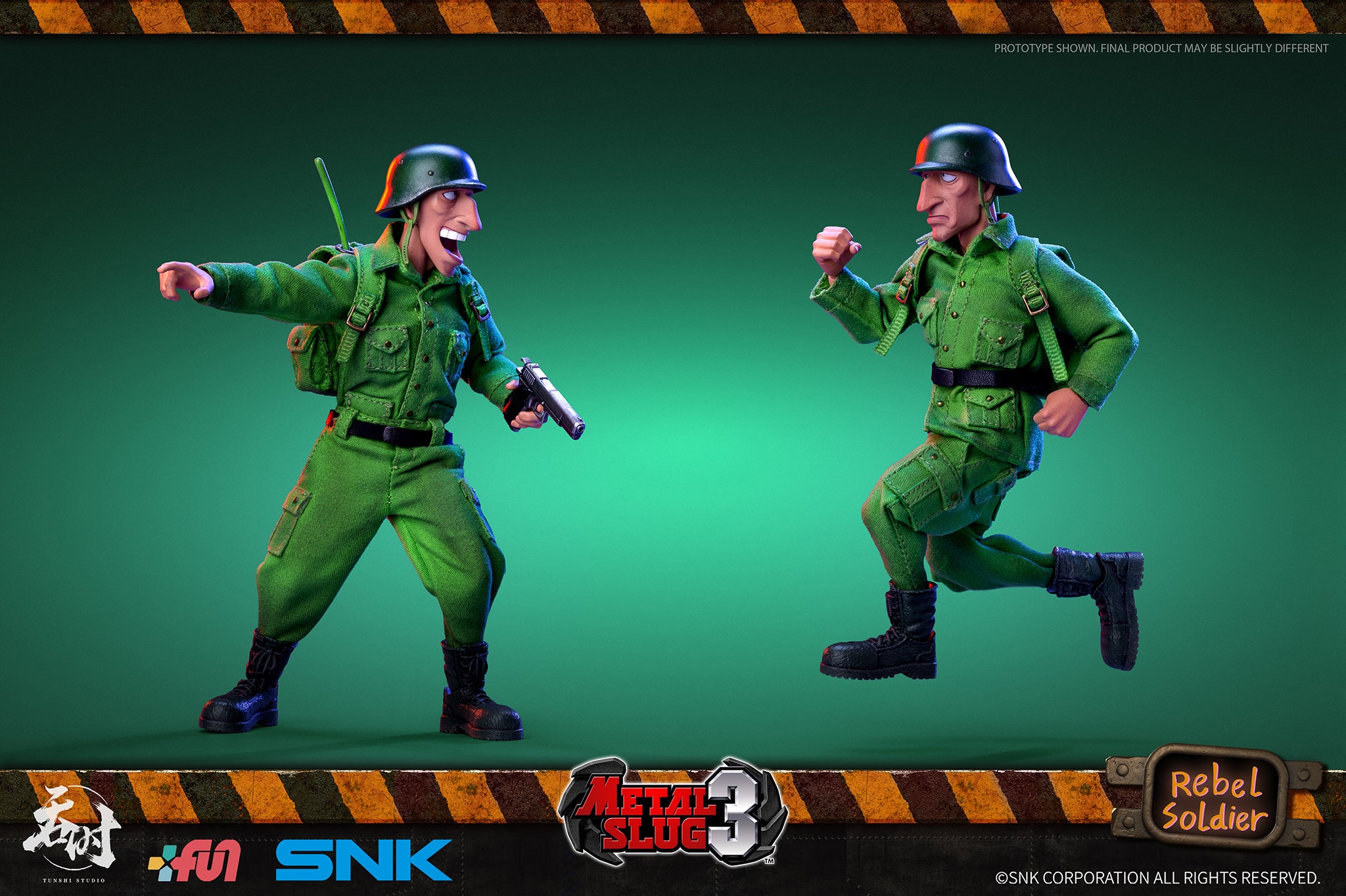 PRE-ORDER Metal Slug III - Rebel Soldier [Set of 2]