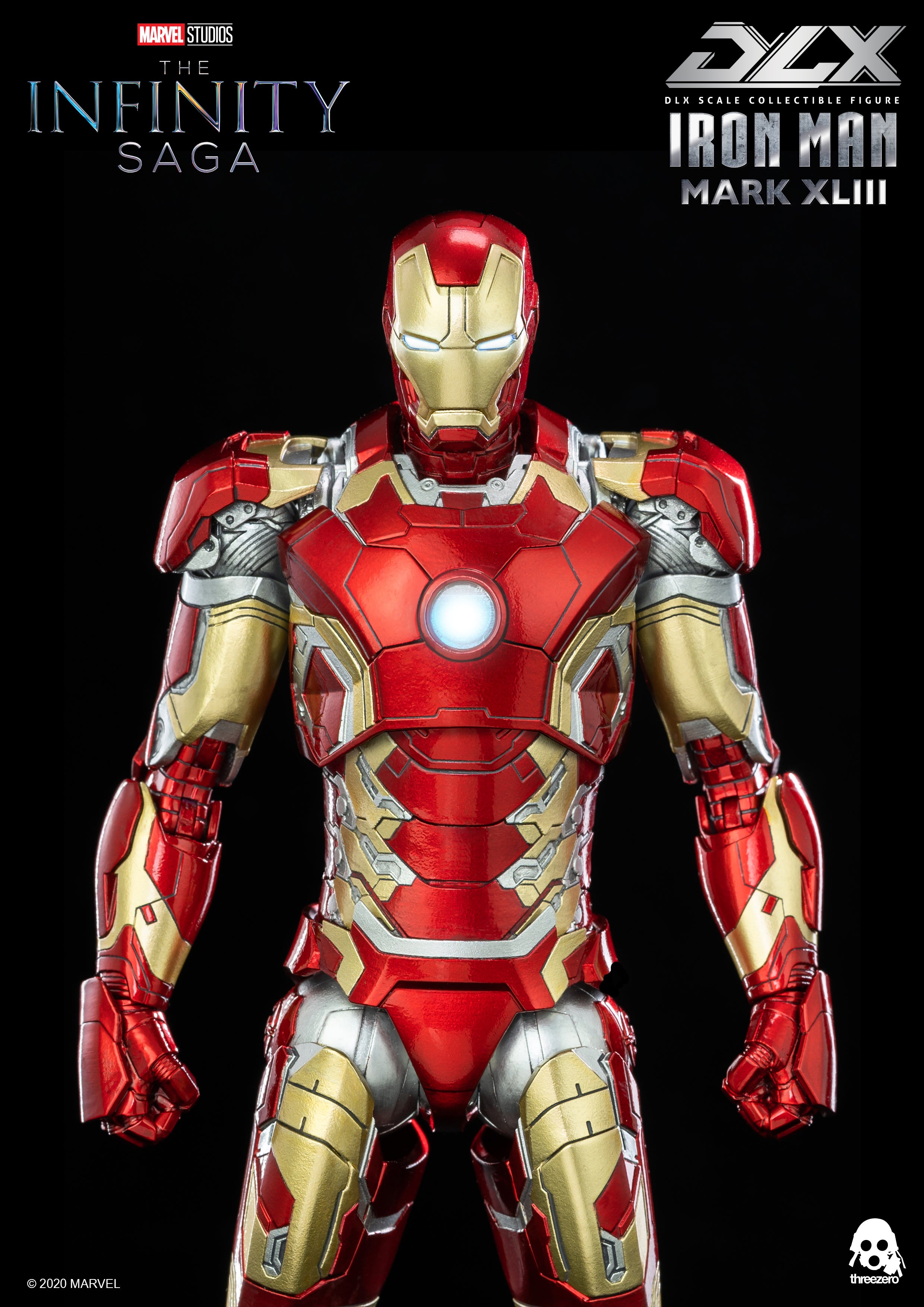 PRE-ORDER Avengers: Infinity Saga - DLX Iron Man Mark 43 1/12