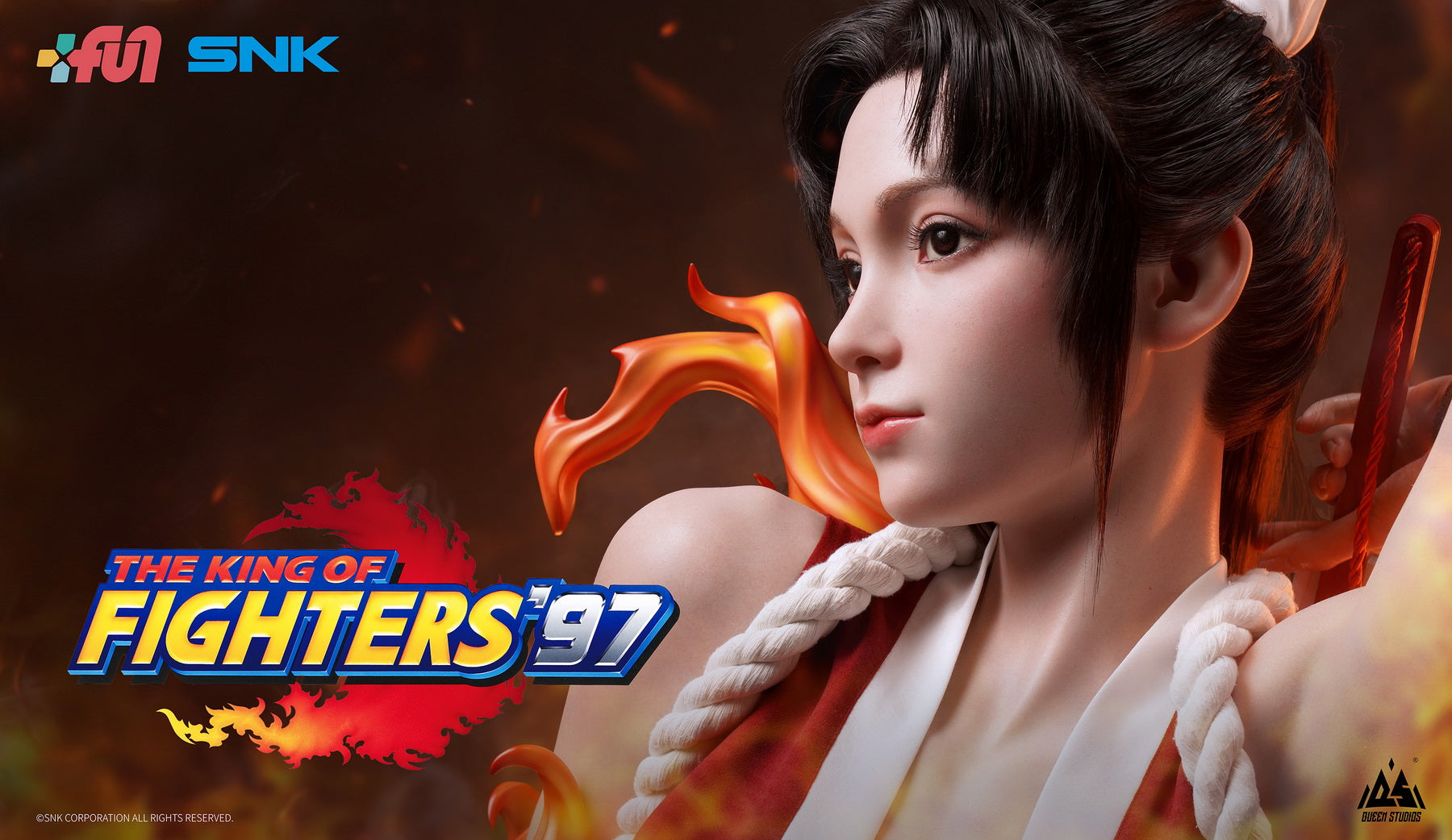 PRE-ORDER The King of Fighters '97 - Mai Shiranui Life Size Bust