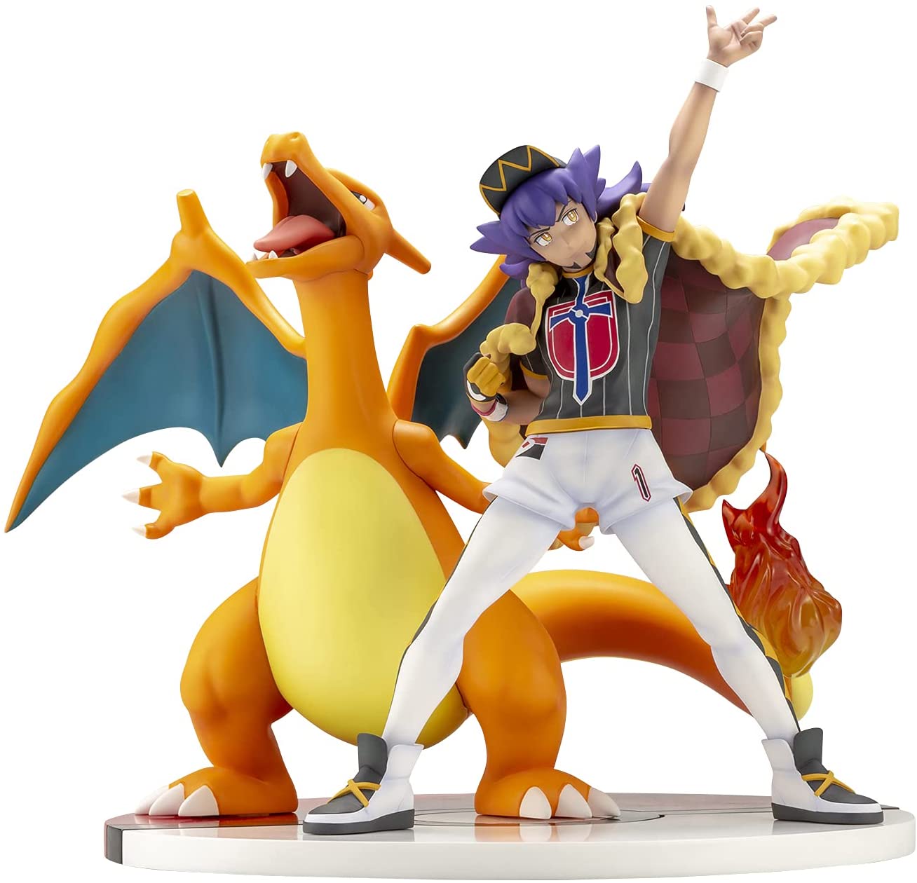 SPECIAL ORDER - ARTFX J - Pokémon Figure Series - Pocket Monsters - Leon With Charizard [EXCLUSIVE]
