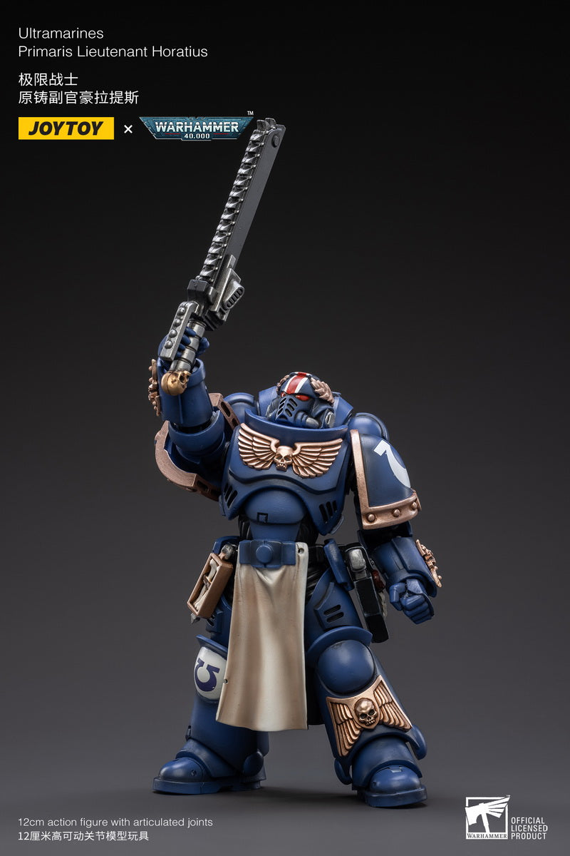 PRE-ORDER Warhammer 40k - Ultramarines - Primaris Lieutenant Horatius 1/18 [May 2023 Release]