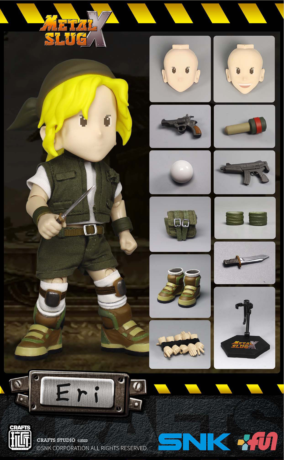 PRE-ORDER Metal Slug X - Eri Kasamoto: Regular Edition 1/12