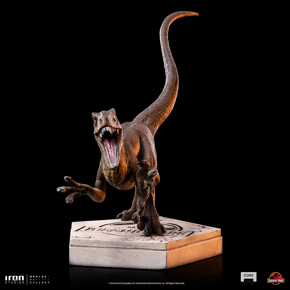 PRE-ORDER Jurassic Park Icons - Velociraptor A