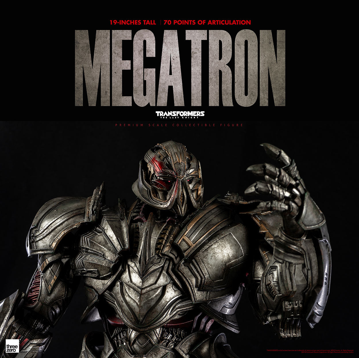 PRE-ORDER Transformers: The Last Knight - Megatron [4th Quarter 2022 Release]