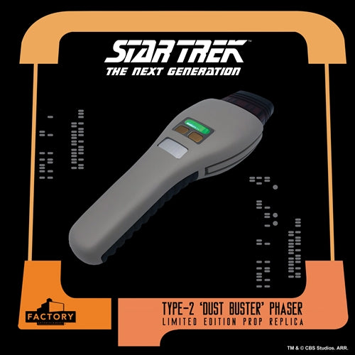 PRE-ORDER Prop Replica - Star Trek: The Next Generation - Type-2 Dust Buster Phaser Limited Edition
