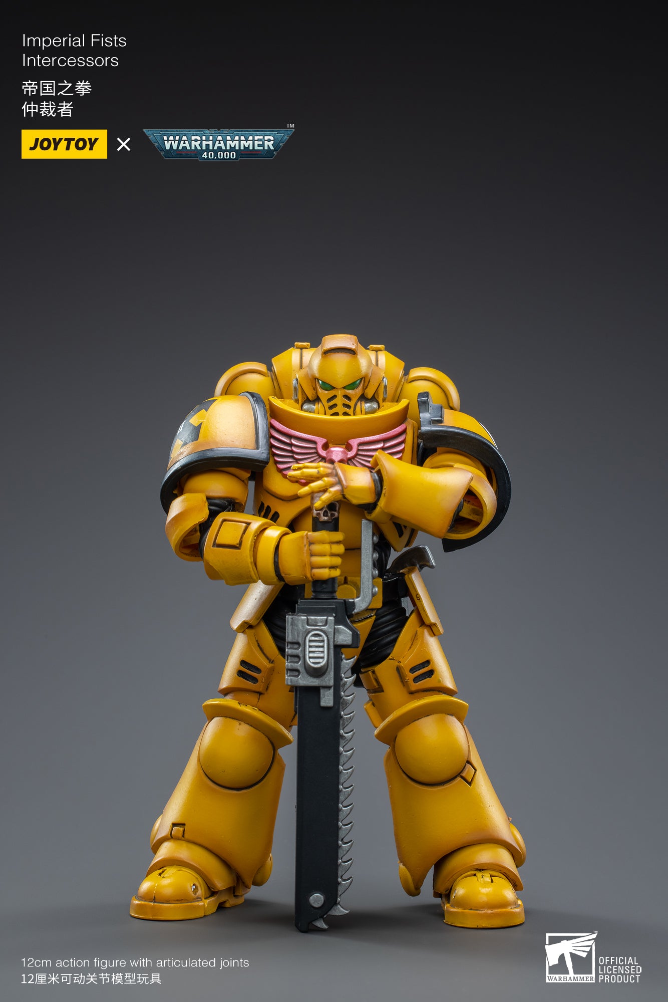 PRE-ORDER Warhammer 40K - Imperial Fists Intercessors 1/18