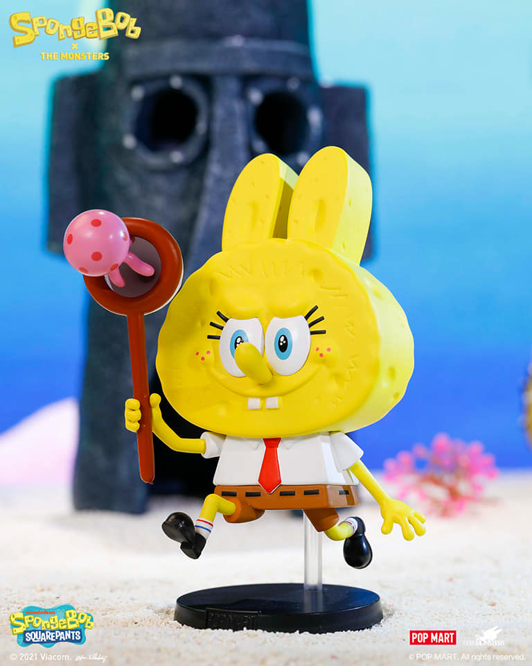 IN-STOCK POP MART - Sponge Bob x Labubu The Monsters