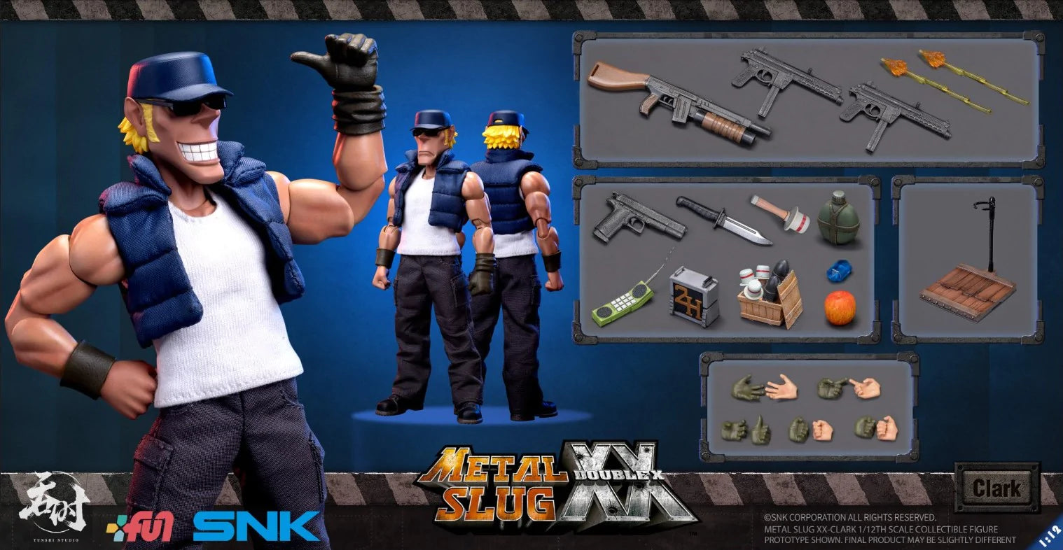 PRE-ORDER Metal Slug III - Clark Steel