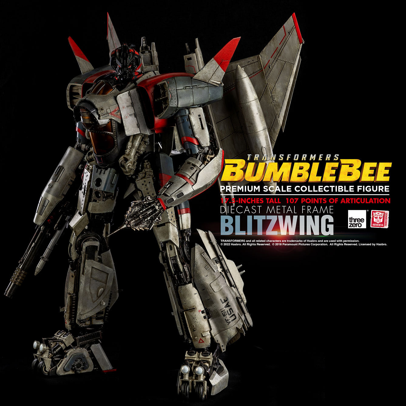 PRE-ORDER Transformers Bumblebee - Blitzwing [4th Quarter 2022 Release]