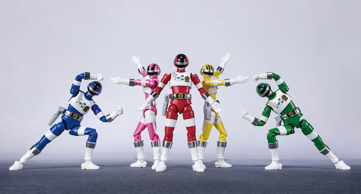 IN-STOCK Bandai - Shodo SUPER - Chodenshi Bioman [Set of 5] [EXCLUSIVE]