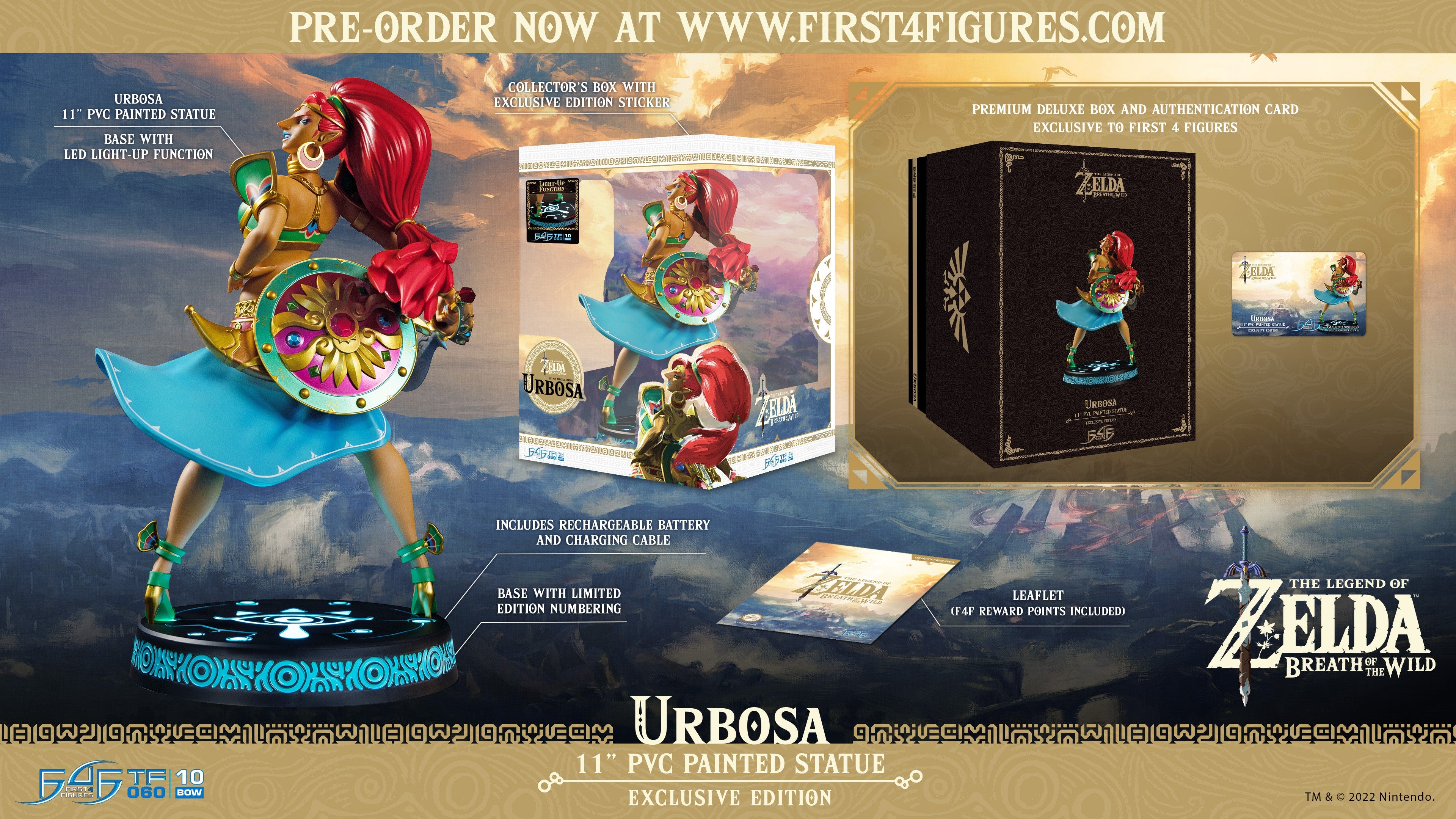 PRE-ORDER The Legend of Zelda: Breath of the Wild - Urbosa: Collector's Edition