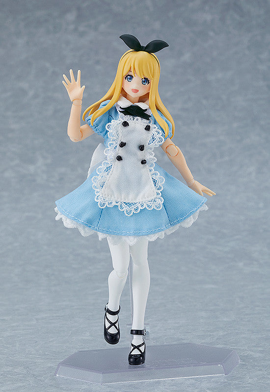 IN-STOCK Max Factory - figma 598 - figma Styles - Female Body (Alice) with Dress + Apron Outfit
