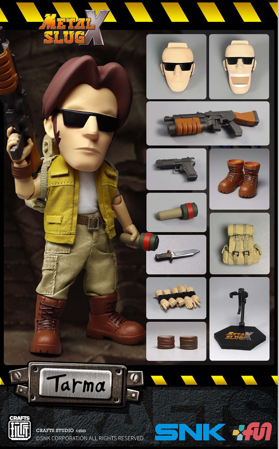 PRE-ORDER Metal Slug X - Tarma Roving: Regular Edition 1/12