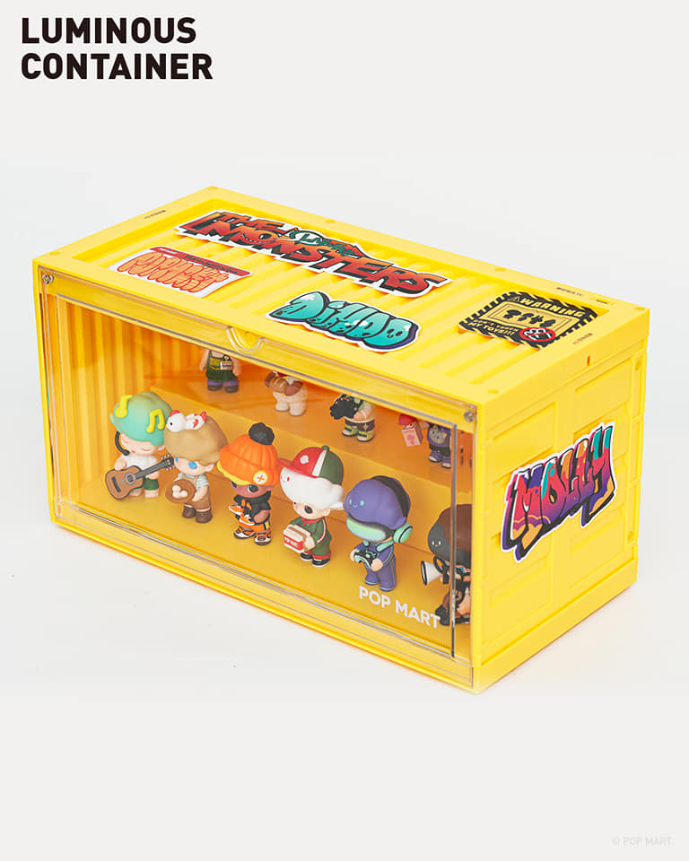 PRE-ORDER POP MART - Luminous Container - 04 Black