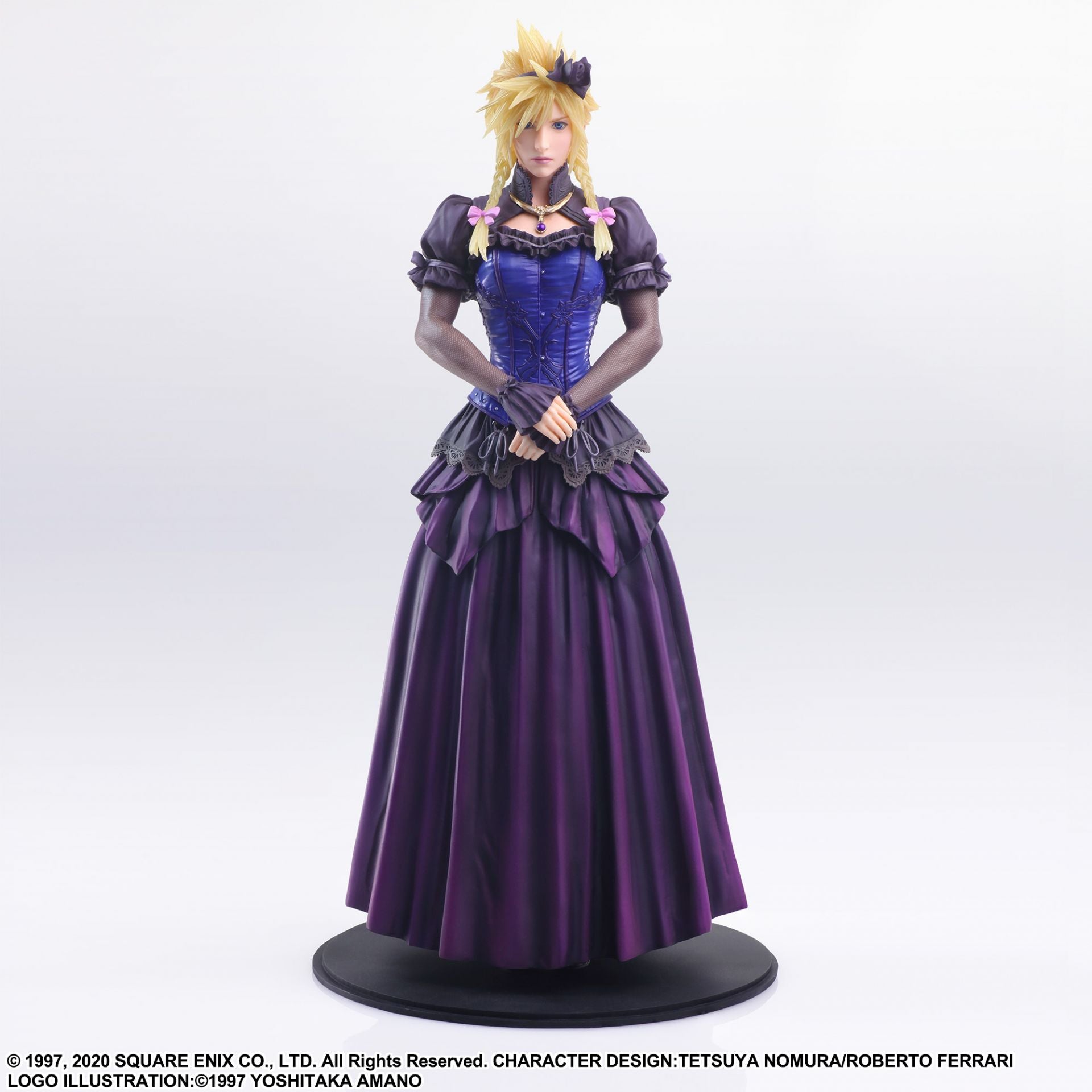 IN-STOCK Square Enix - STATIC ARTS - Final Fantasy VII Remake - Cloud Strife: Dress Ver.
