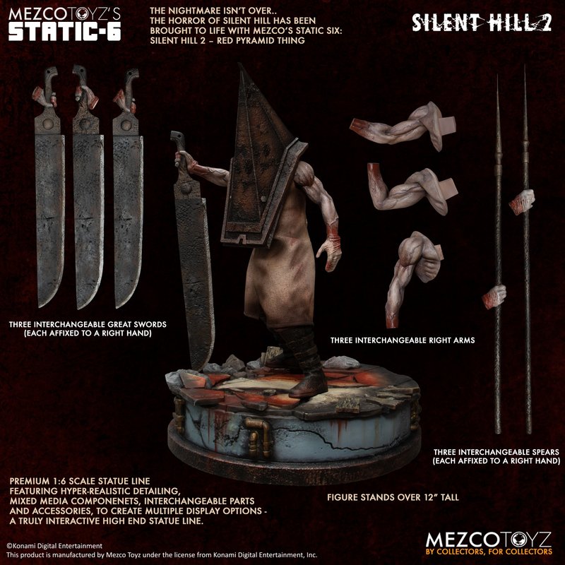 PRE-ORDER Static 6 - Silent Hill 2: Red Pyramid Thing