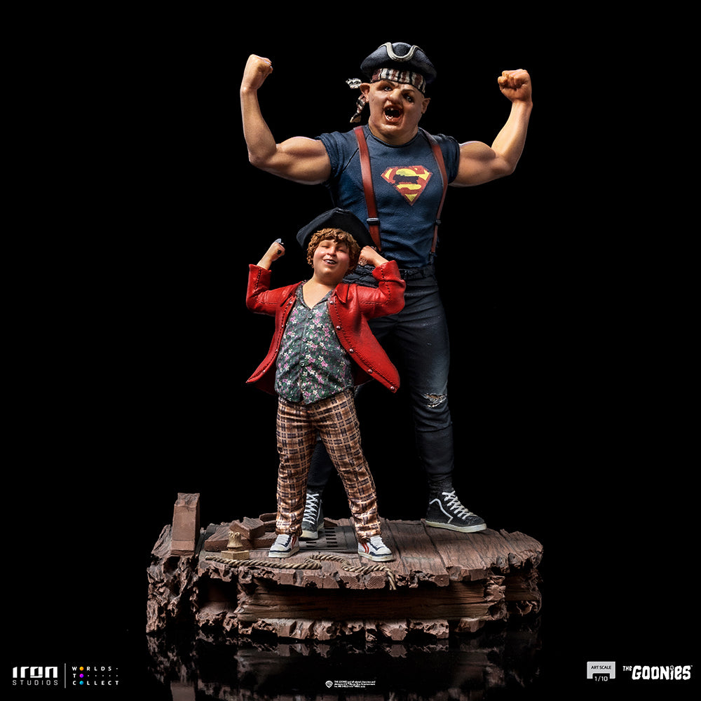 PRE-ORDER The Goonies - Sloth and Chunk Art Scale 1/10