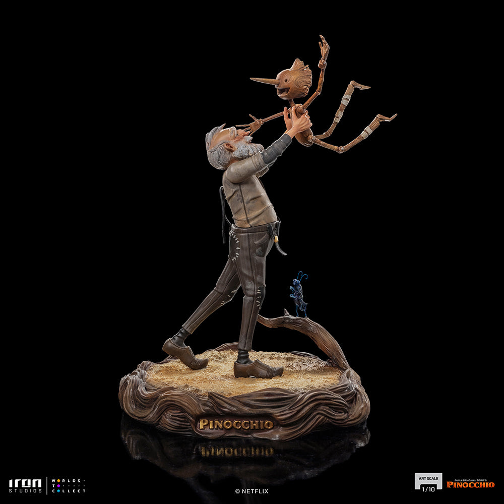 PRE-ORDER Pinocchio - Geppetto & Pinocchio Art Scale 1/10