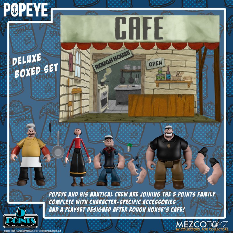 PRE-ORDER 5 Points - Popeye Boxed Set