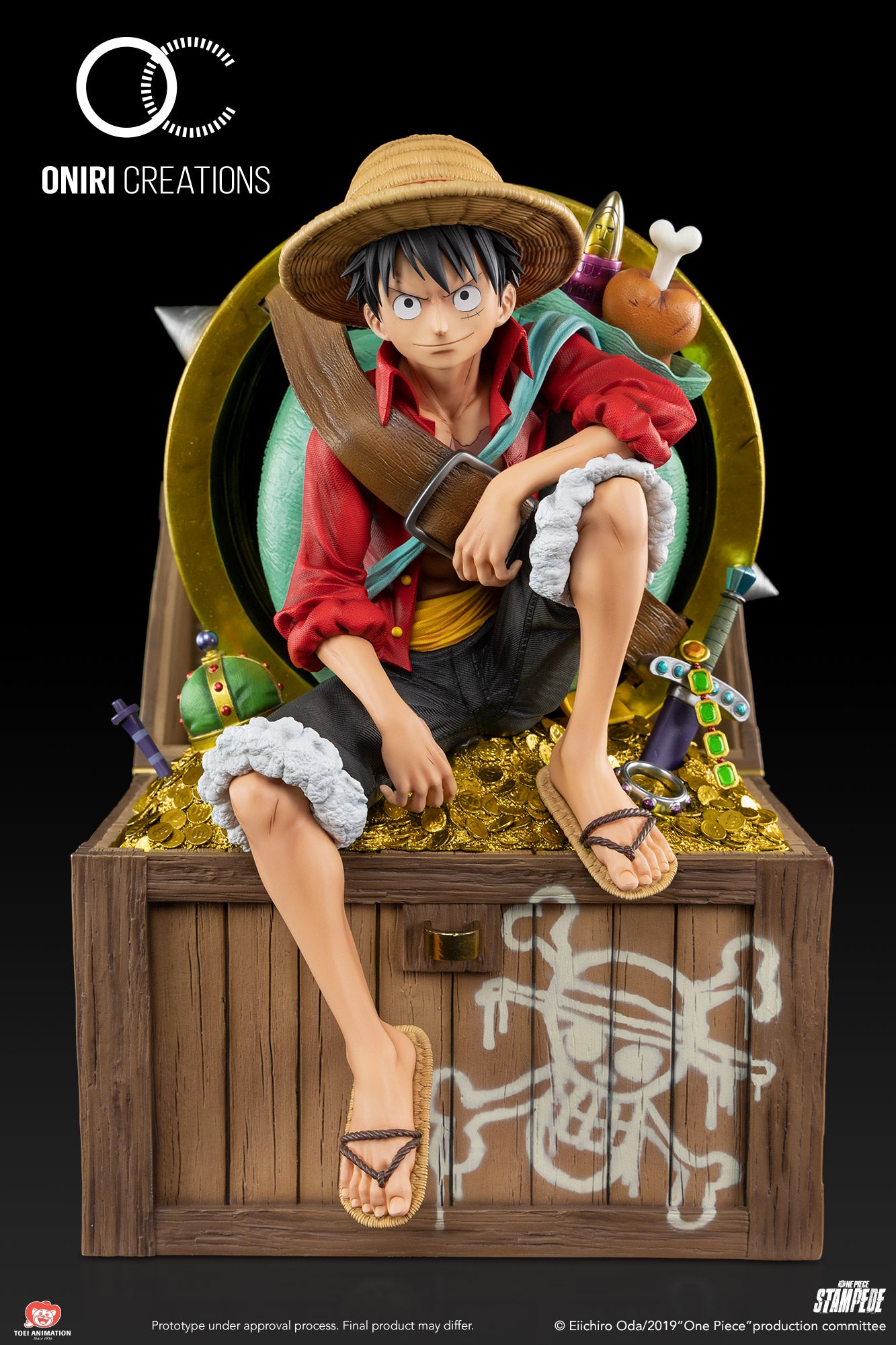 PRE-ORDER One Piece - Mugiwara No Luffy QSC 1/4