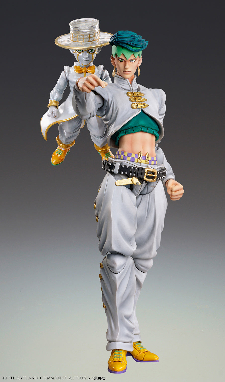 PRE-ORDER Super Action Statue #29 - JoJo's Bizarre Adventure: Diamond is Unbreakable - Rohan Kishibe & Heaven's Door [3rd Release]