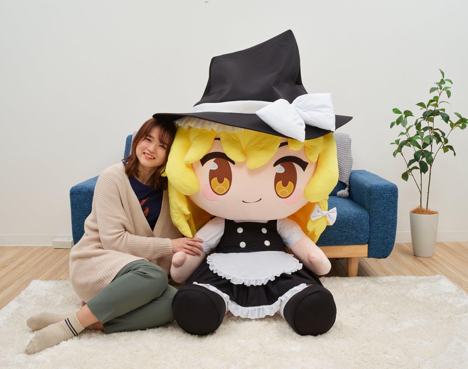 PRE-ORDER Touhou Project Super Big Plush - Marisa Kirisame
