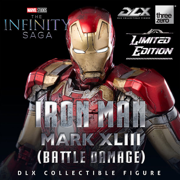 PRE-ORDER Marvel Studios: The Infinity Saga – DLX Iron Man Mark 43 (Battle Damage) [2022-Q4 Release]