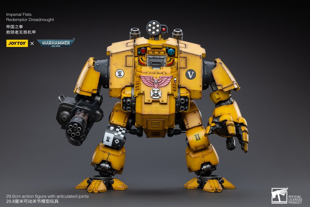 PRE-ORDER Warhammer 40k - Imperial Fists - Redemptor Dreadnought 1/18