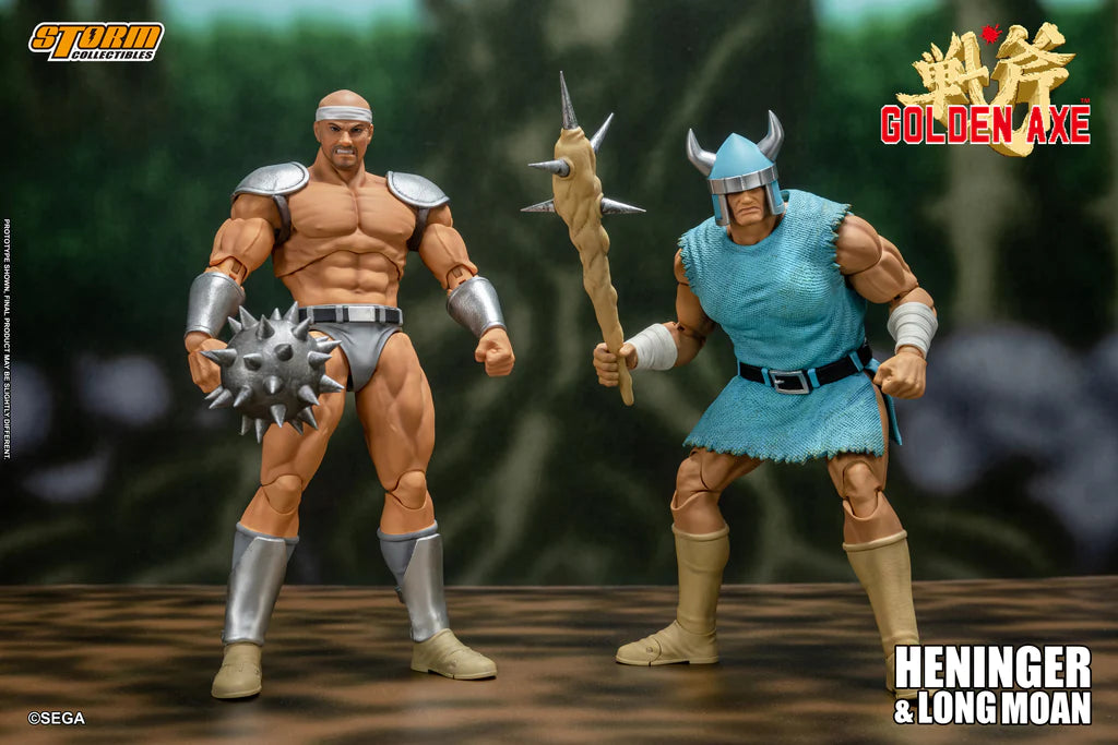 PRE-ORDER Golden Axe - Heninger & Long Moan 2 Pack