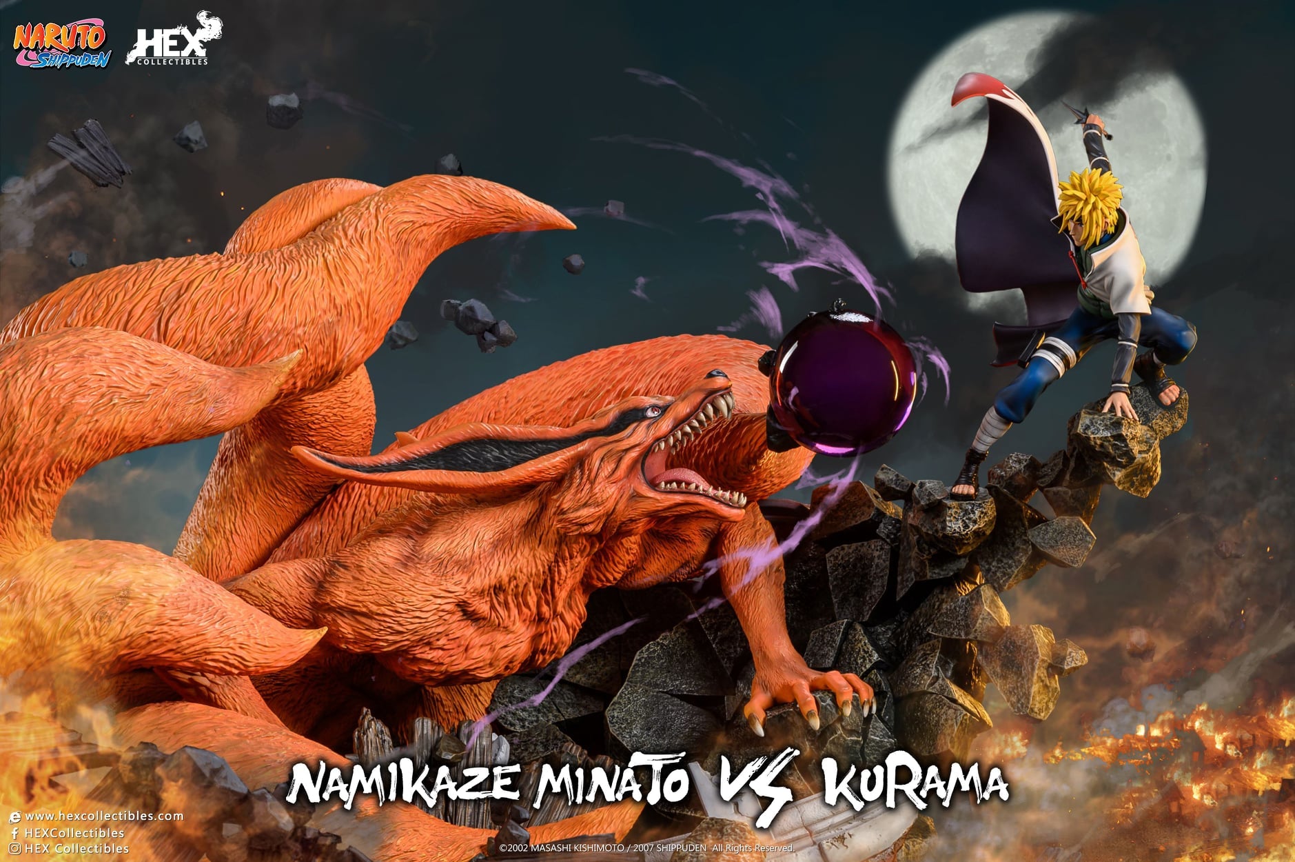 PRE-ORDER Battle of Destiny: Minato Namikaze Vs Kurama