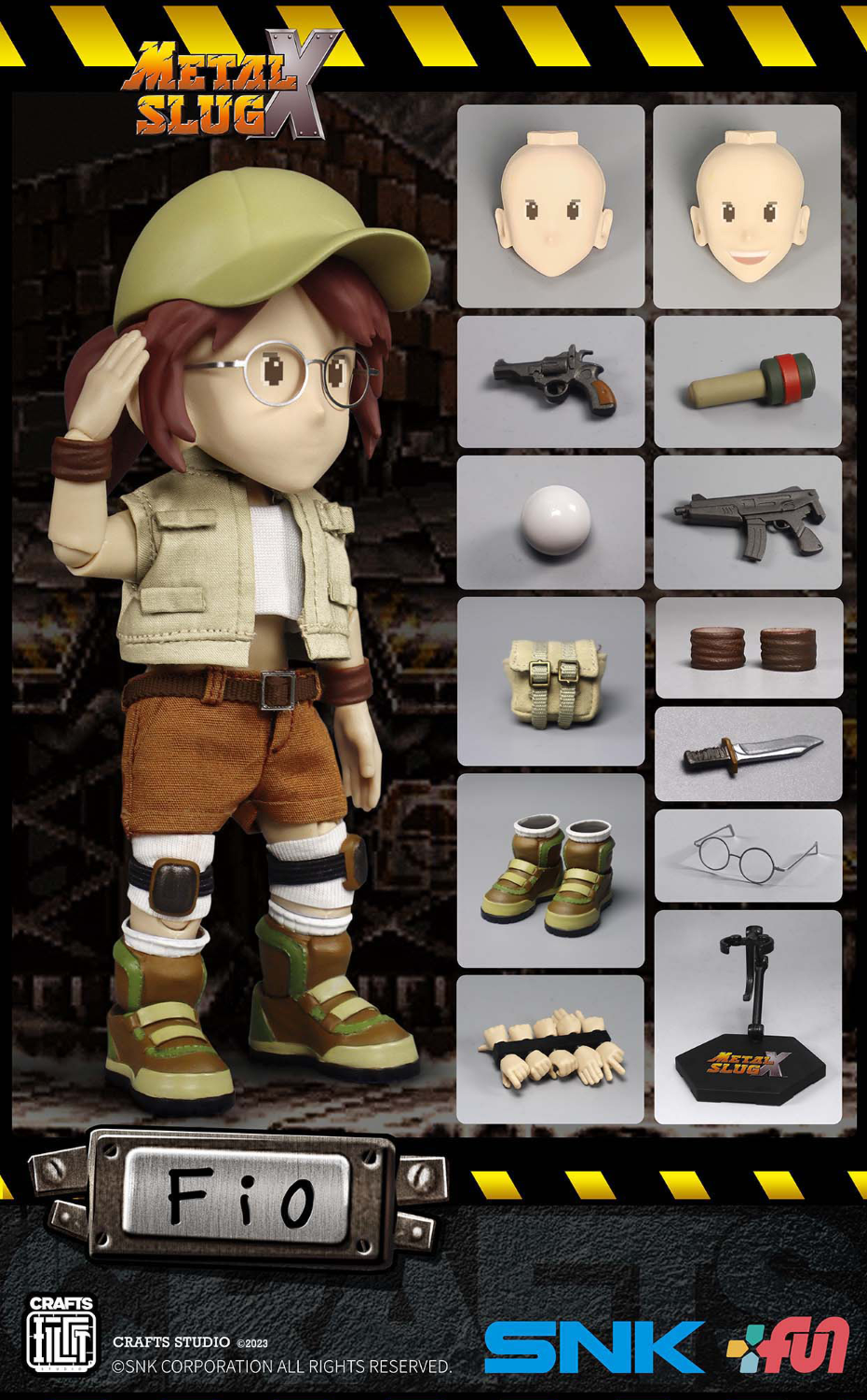 PRE-ORDER Metal Slug X - Fio Germi: Regular Edition 1/12