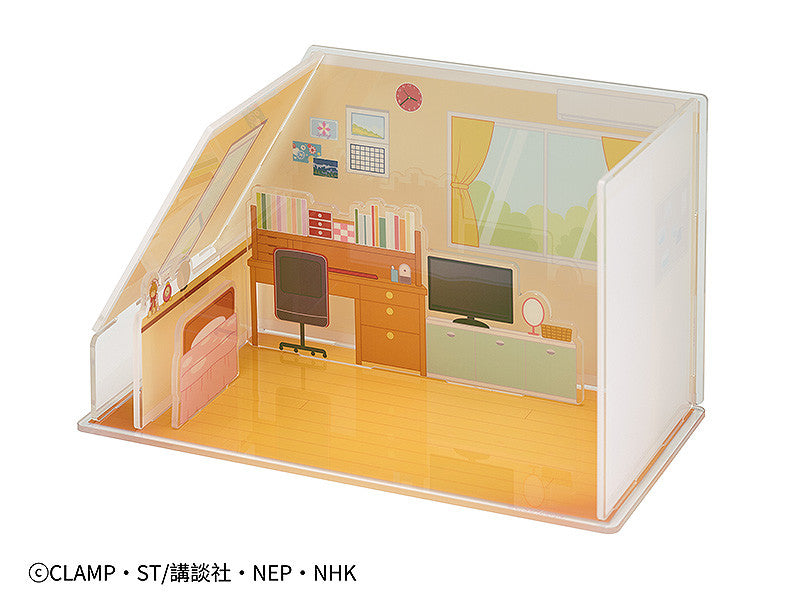 PRE-ORDER Cardcaptor Sakura: Clear Card Acrylic Diorama Background: Sakura's Bedroom