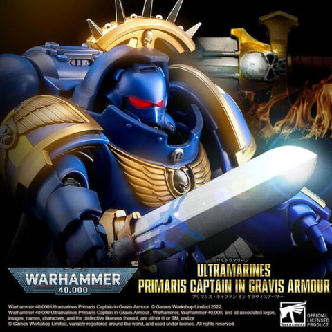 PRE-ORDER Warhammer 40K - Ultramarines - Primaris Captain in Gravis Armour