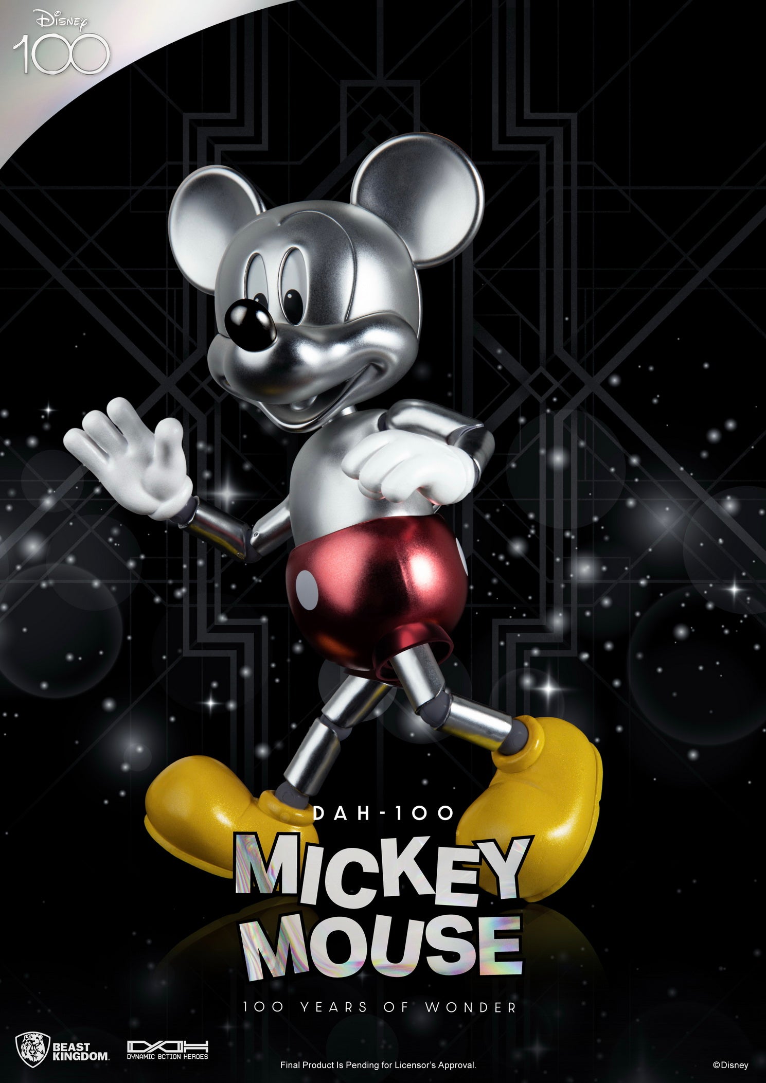 PRE-ORDER Dynamic 8action Heroes - Disney 100 Years of Wonder - Mickey Mouse
