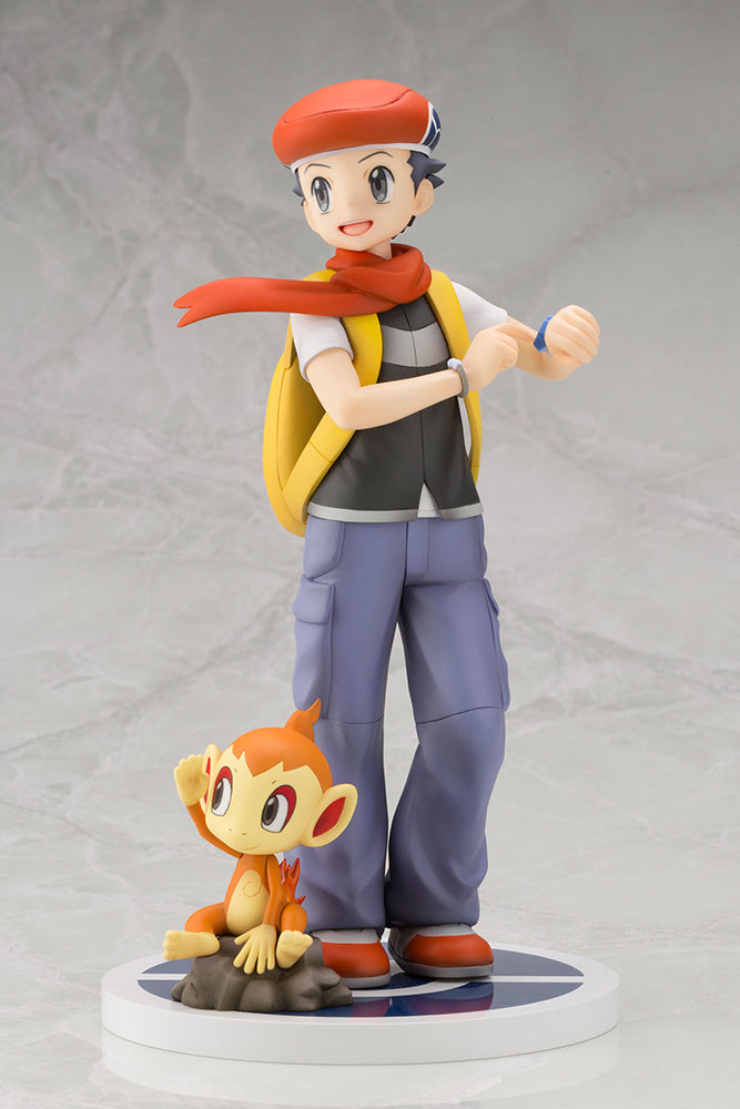 IN-STOCK - Kotobukiya - ARTFXJ - Pokémon - Lucas with Chimchar 1/8