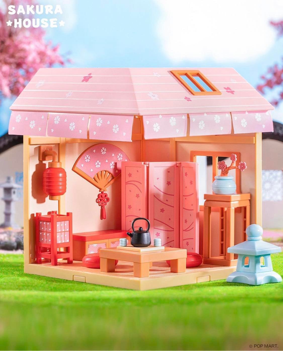 PRE-ORDER POP MART - Leisure Time - Sakura House Set
