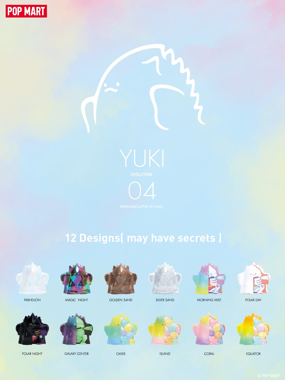 PRE-ORDER YUKI - Theory of Evolution Series 4 [Box of 12]