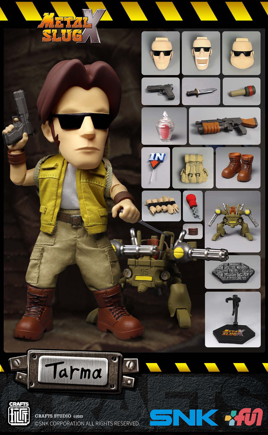 PRE-ORDER Metal Slug X - Tarma Roving: Deluxe Edition 1/12