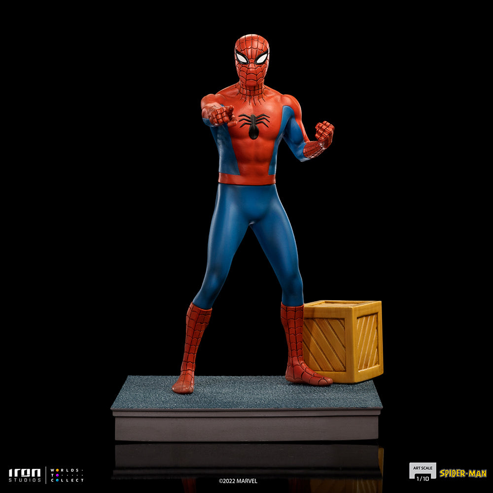 PRE-ORDER Spider-Man Animated Series - Spider-Man 60s Art Scale 1/10