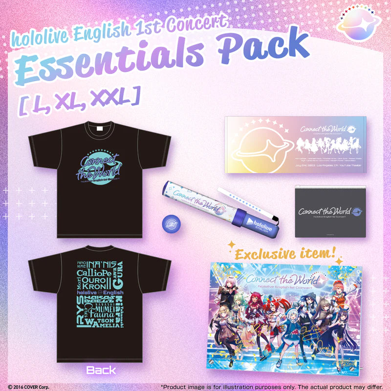 SPECIAL ORDER hololive English 1st Concert Essentials Pack