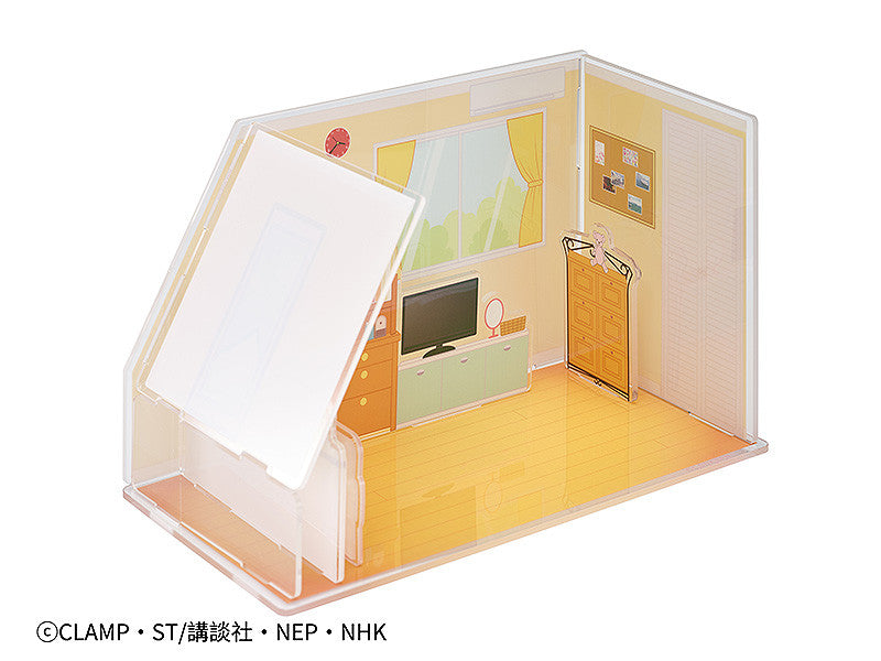 PRE-ORDER Cardcaptor Sakura: Clear Card Acrylic Diorama Background: Sakura's Bedroom