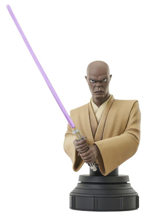 PRE-ORDER Star Wars: Clone Wars - Mace Windu Bust 1/7