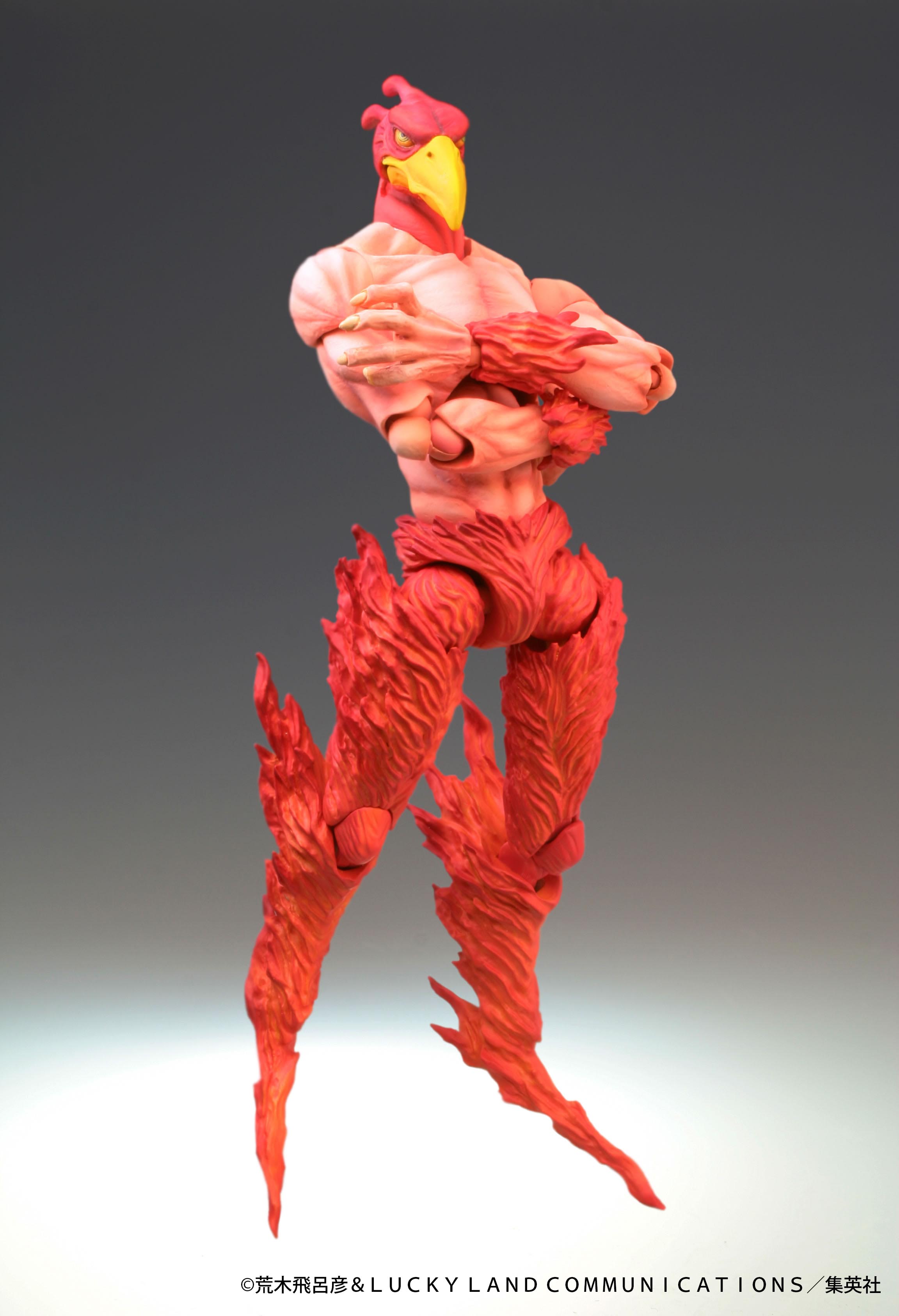 IN-STOCK  Medicos Entertainment  - Super Action Statue #07 - JoJo's Bizarre Adventure: Stardust Crusaders - Magician's Red (3rd Release)