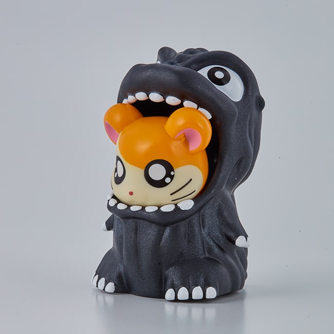 SPECIAL ORDER Movie Monster Series - Gojiham-kun: Mettalic Black Ver. [EXCLUSIVE] [JP]
