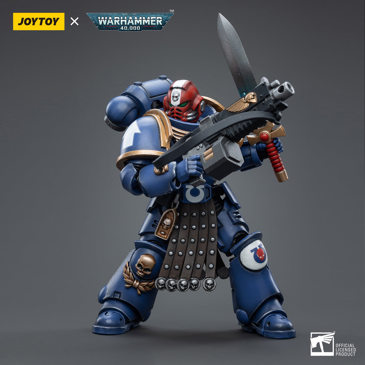 PRE-ORDER Warhammer 40K - Ultramarines - Intercessor Veteran Sergeant - Brother Aeontas 1/18