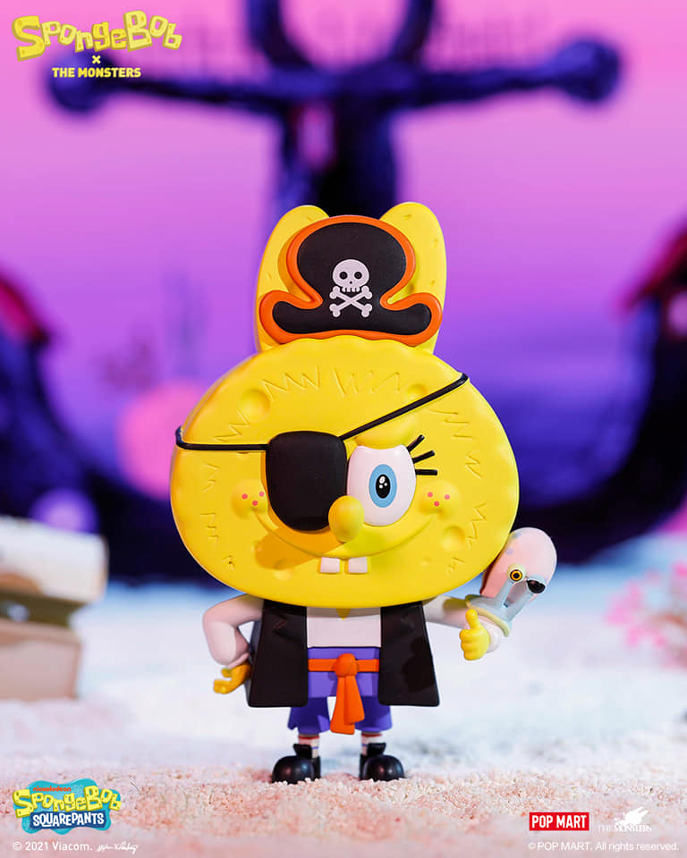 IN-STOCK POP MART - Sponge Bob x Labubu The Monsters