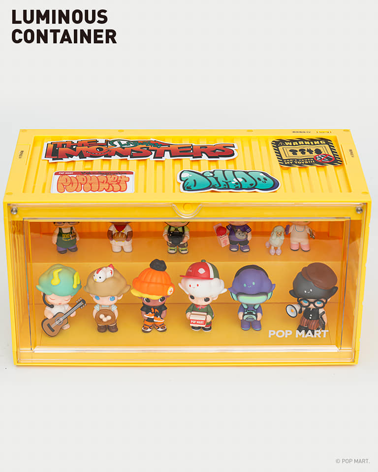 PRE-ORDER POP MART - Luminous Container - 04 Black