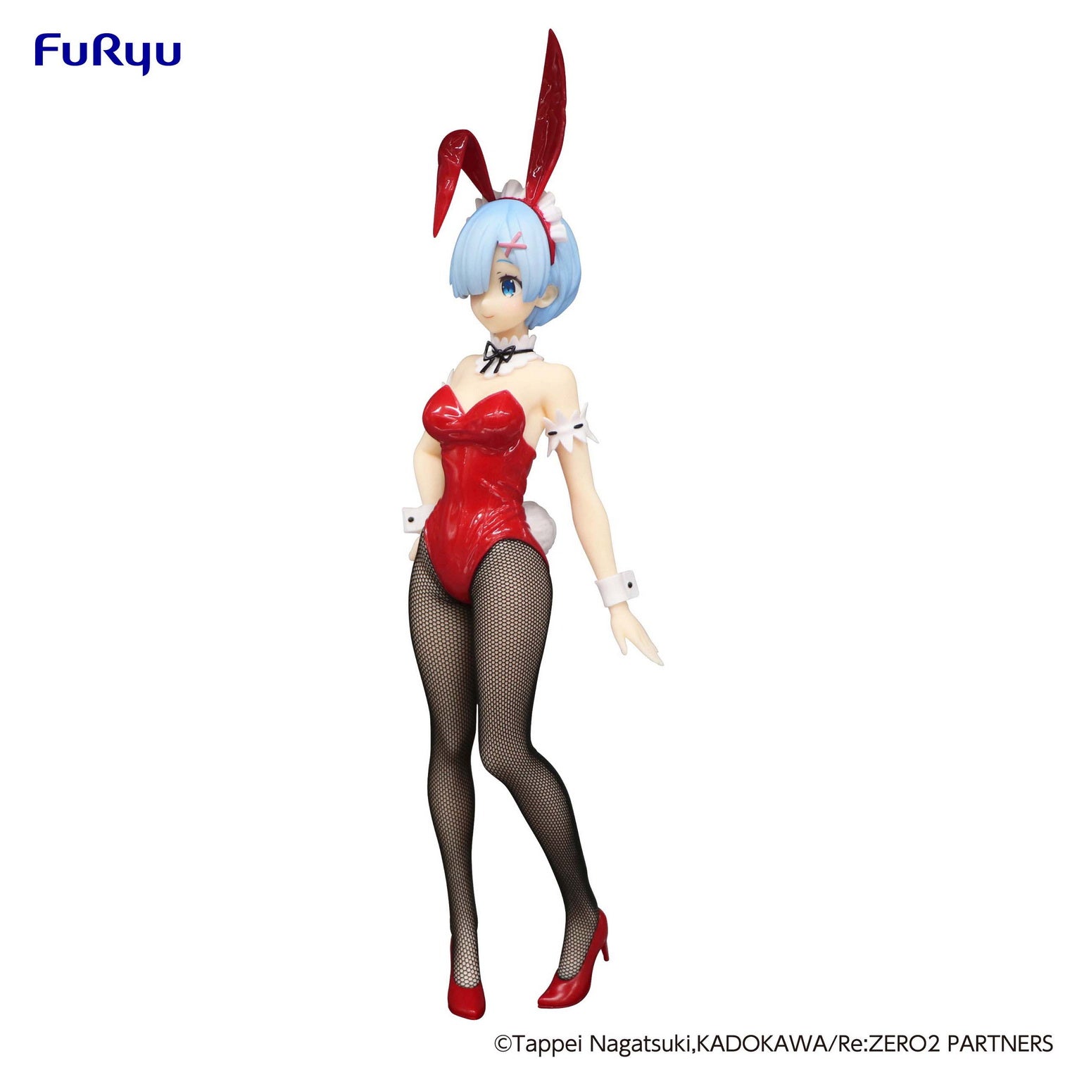 IN-STOCK FuRyu - Re:ZERO -Starting Life in Another World- BiCute Bunnies Figure - Rem: Red Color Ver.