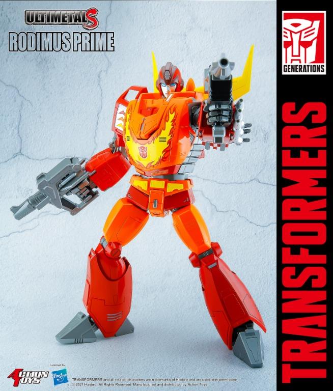 PRE-ORDER Ultimetal S - Transformers - Rodimus Prime / Hot Rod
