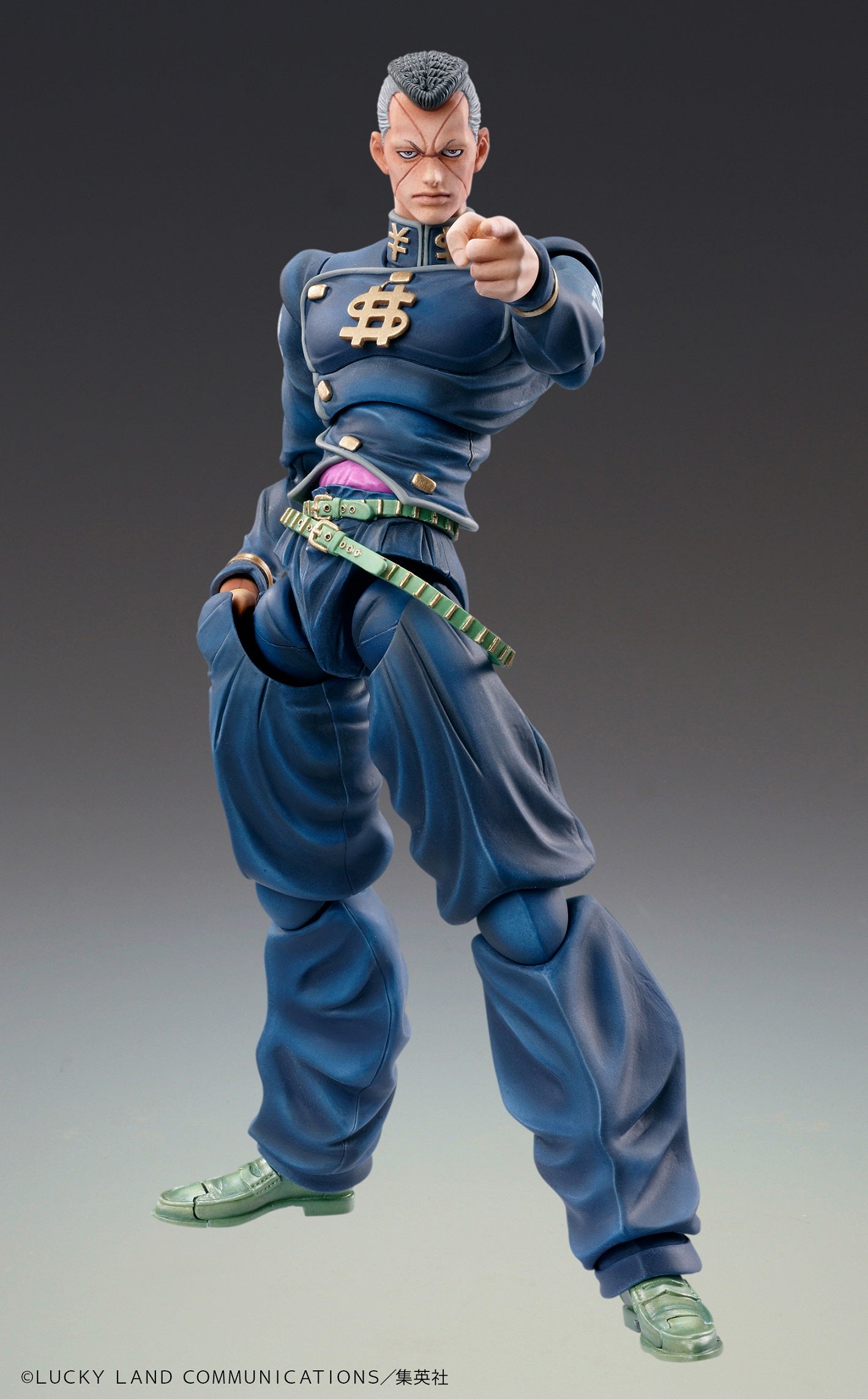 IN-STOCK Medicos Entertainment - Super Action Statue #22 - JoJo's Bizarre Adventure: Diamond is Unbreakable - Okuyasu Nijimura (2nd Release) [PH1]
